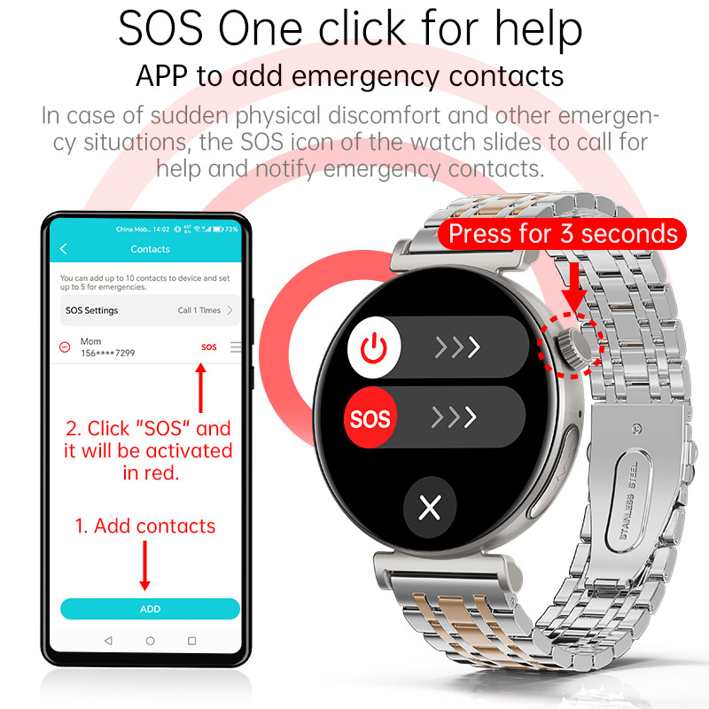 JA02 Women Smartwatch Fashion  - Japanese Active Lifestyle 评论和价格
