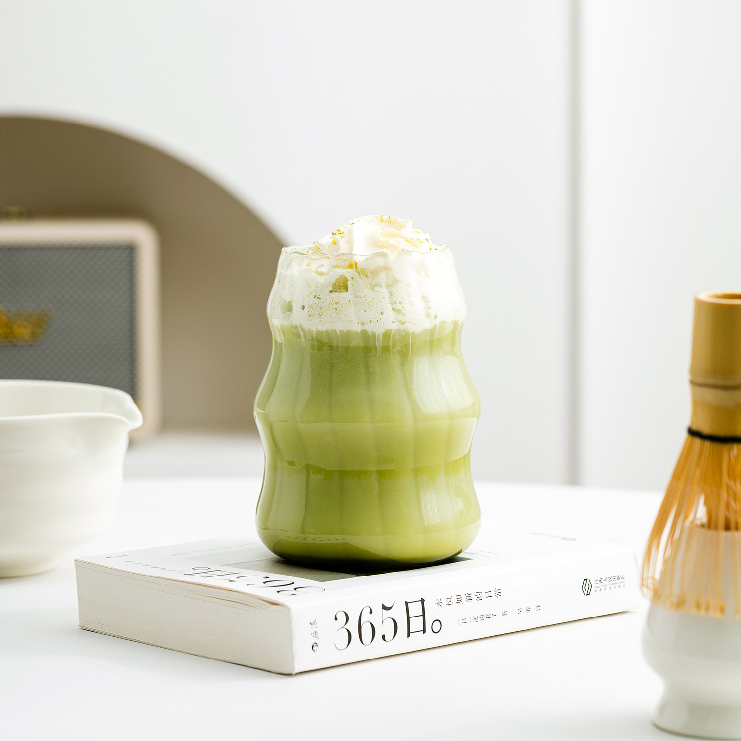 Tiki Best Selling 7-Piece Matc - Matcha Bowl Chawan 评论和价格