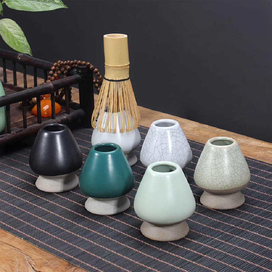 Matcha Tea Whisk Holder Cerami - Matcha Bowl Chawan 评论和价格