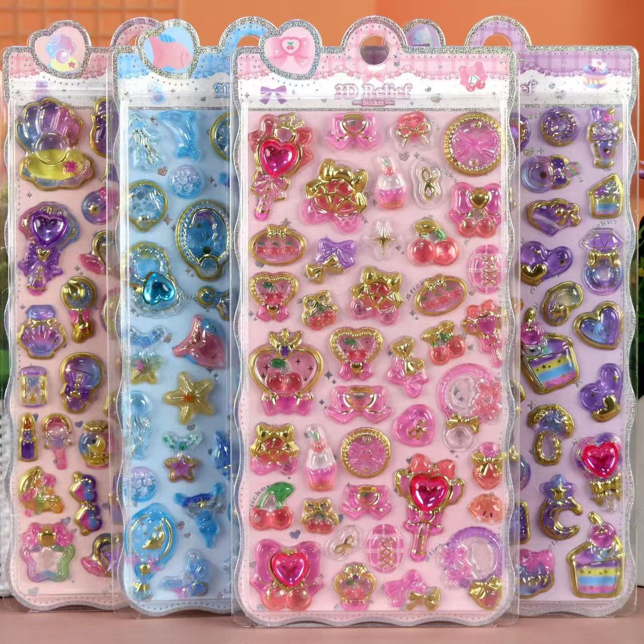 8pcs Japanese Style 3D Crystal - Japanese Kids Lifestyle 评论和价格