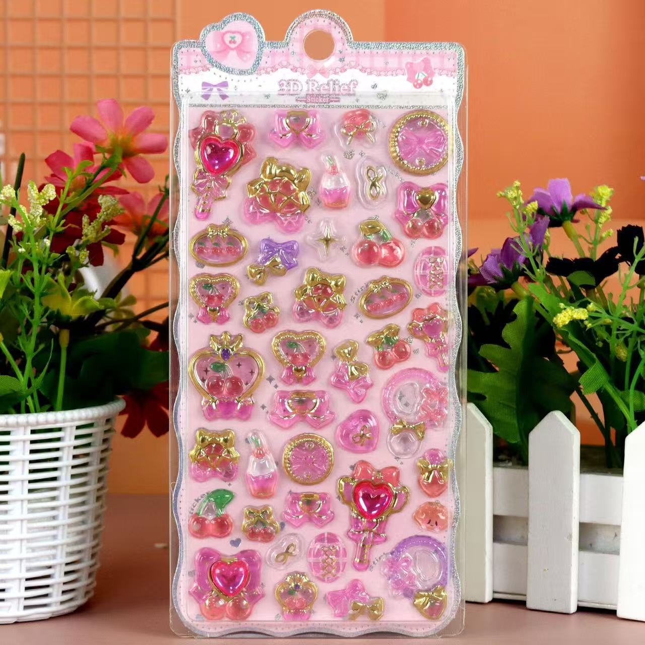 8pcs Japanese Style 3D Crystal - Japanese Kids Lifestyle 评论和价格
