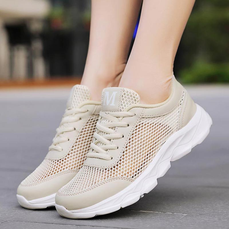 Summer Breathable Sneakers Wom - Japanese Lifestyle Tips 评论和价格