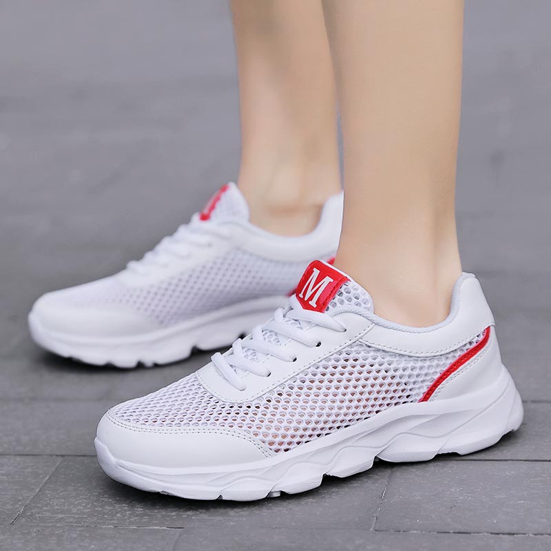 Summer Breathable Sneakers Wom - Japanese Lifestyle Tips 评论和价格