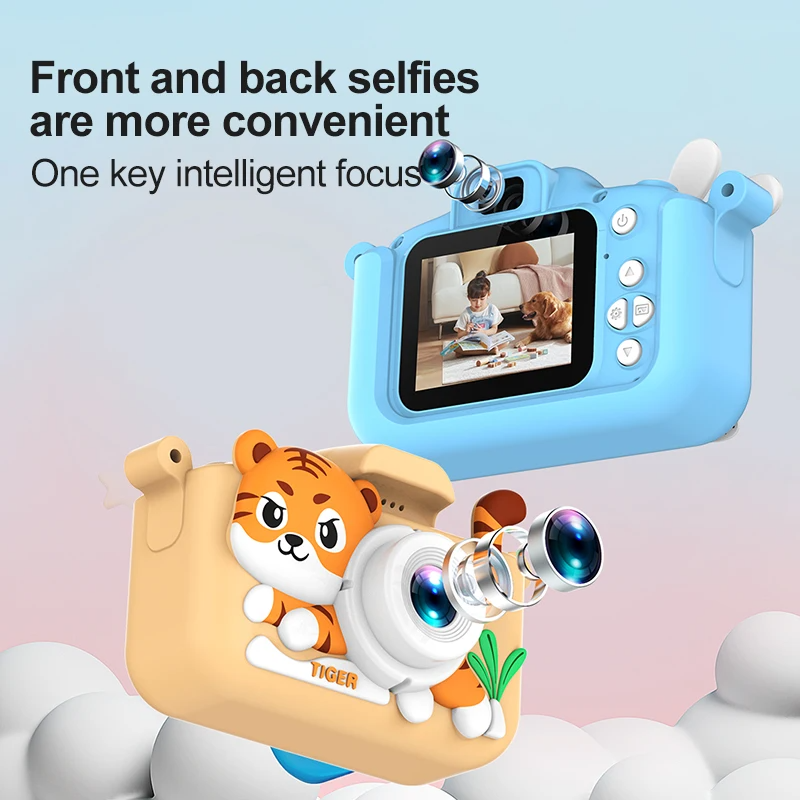 Kids Mini Camera Cartoon Tiger - Japanese Kids Lifestyle 评论和价格