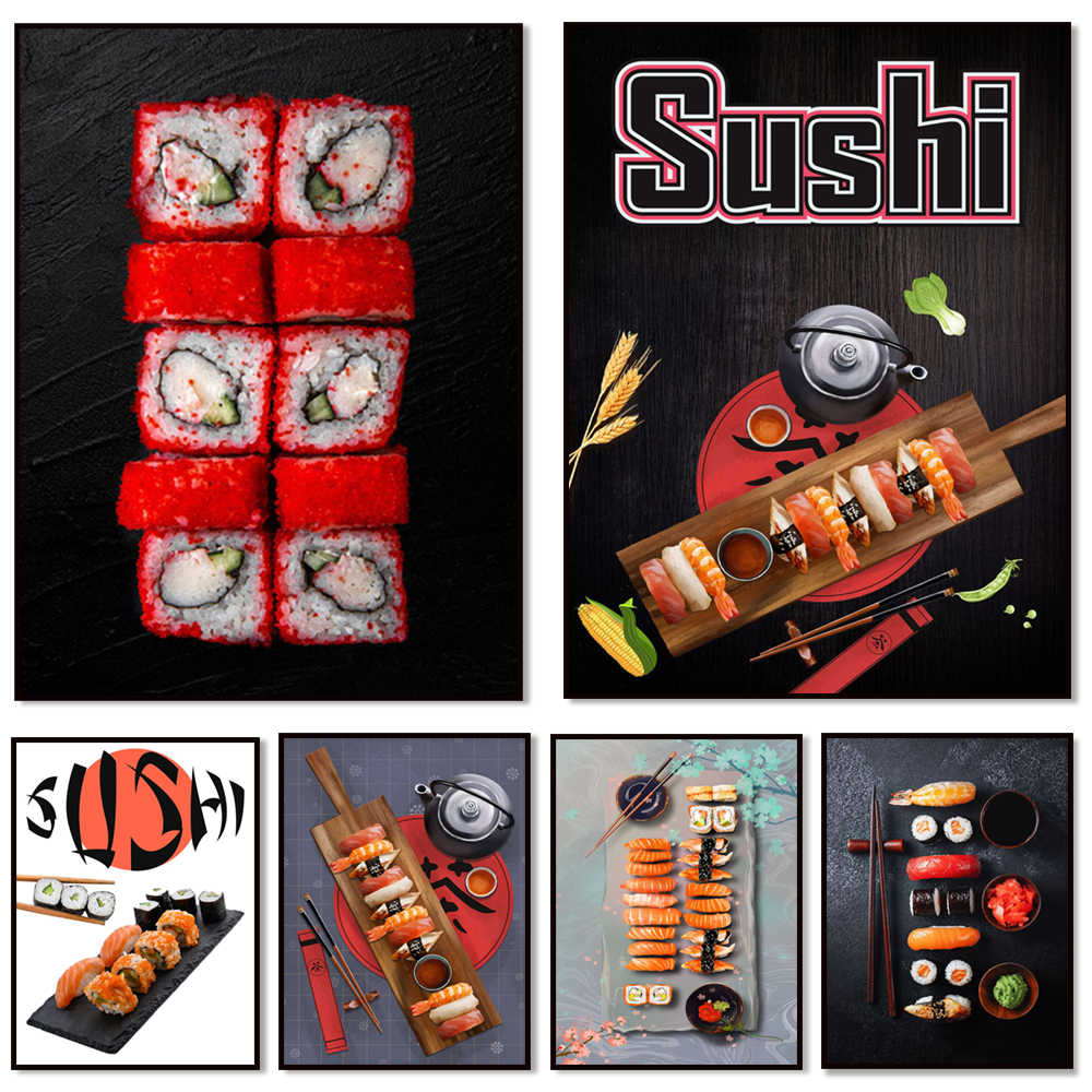 Japanese-style Wall Decoration - Japanese Food Lifestyle 评论和价格