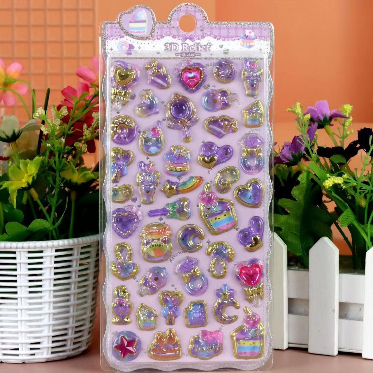 8pcs Japanese Style 3D Crystal - Japanese Kids Lifestyle 评论和价格