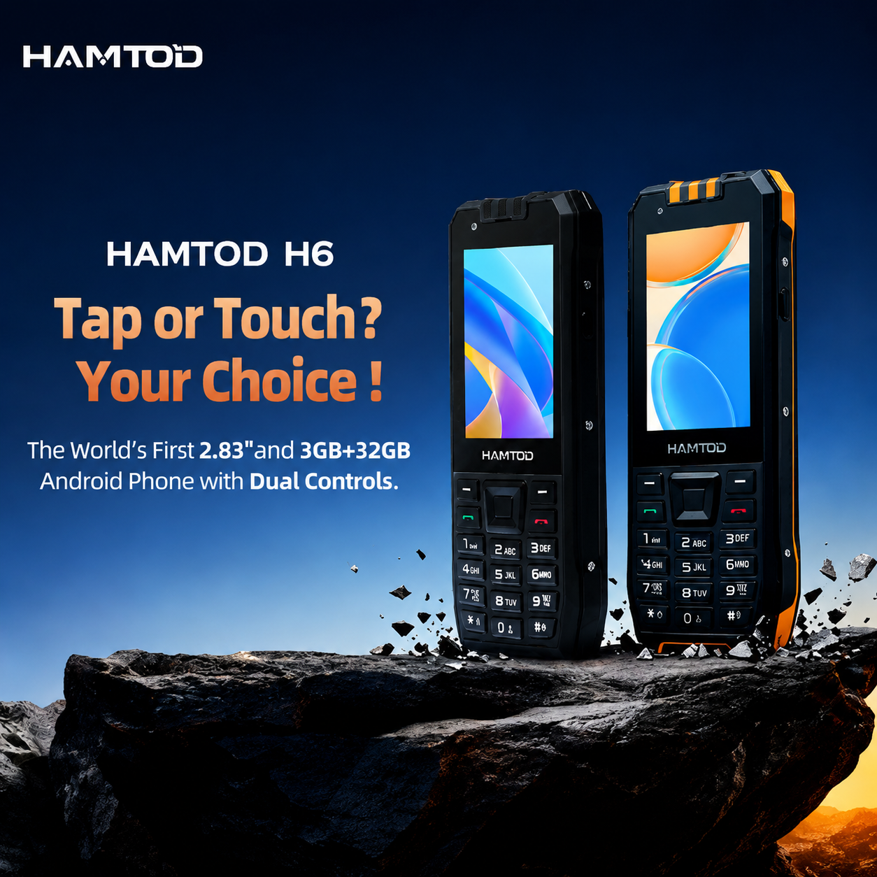 HAMTOD H6 Outdoor Smartphone A - Japanese Active Lifestyle 评论和价格
