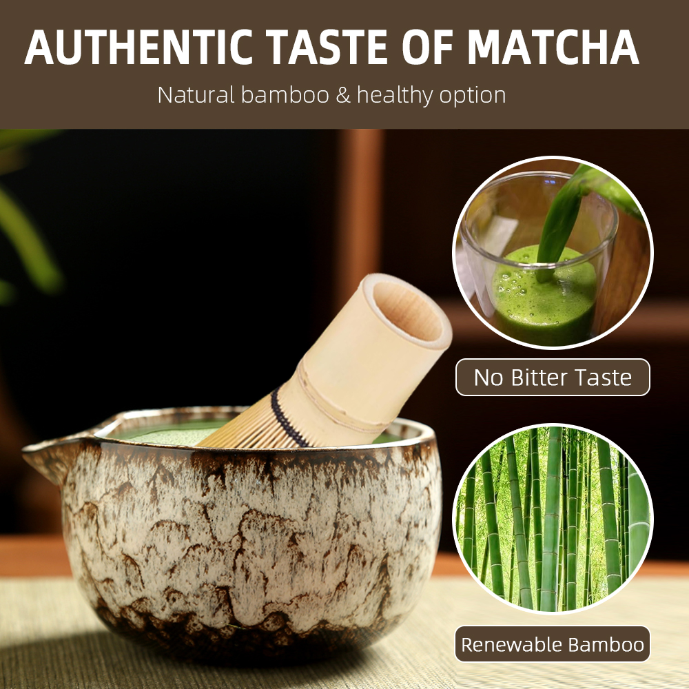 6PCS Japanese Matcha Tea Set S - Matcha Bowl Chawan 评论和价格