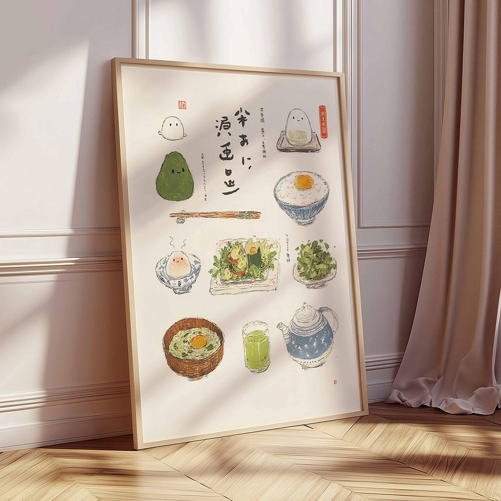 Japanese Kawaii Breakfast Post - Japanese Food Lifestyle 评论和价格
