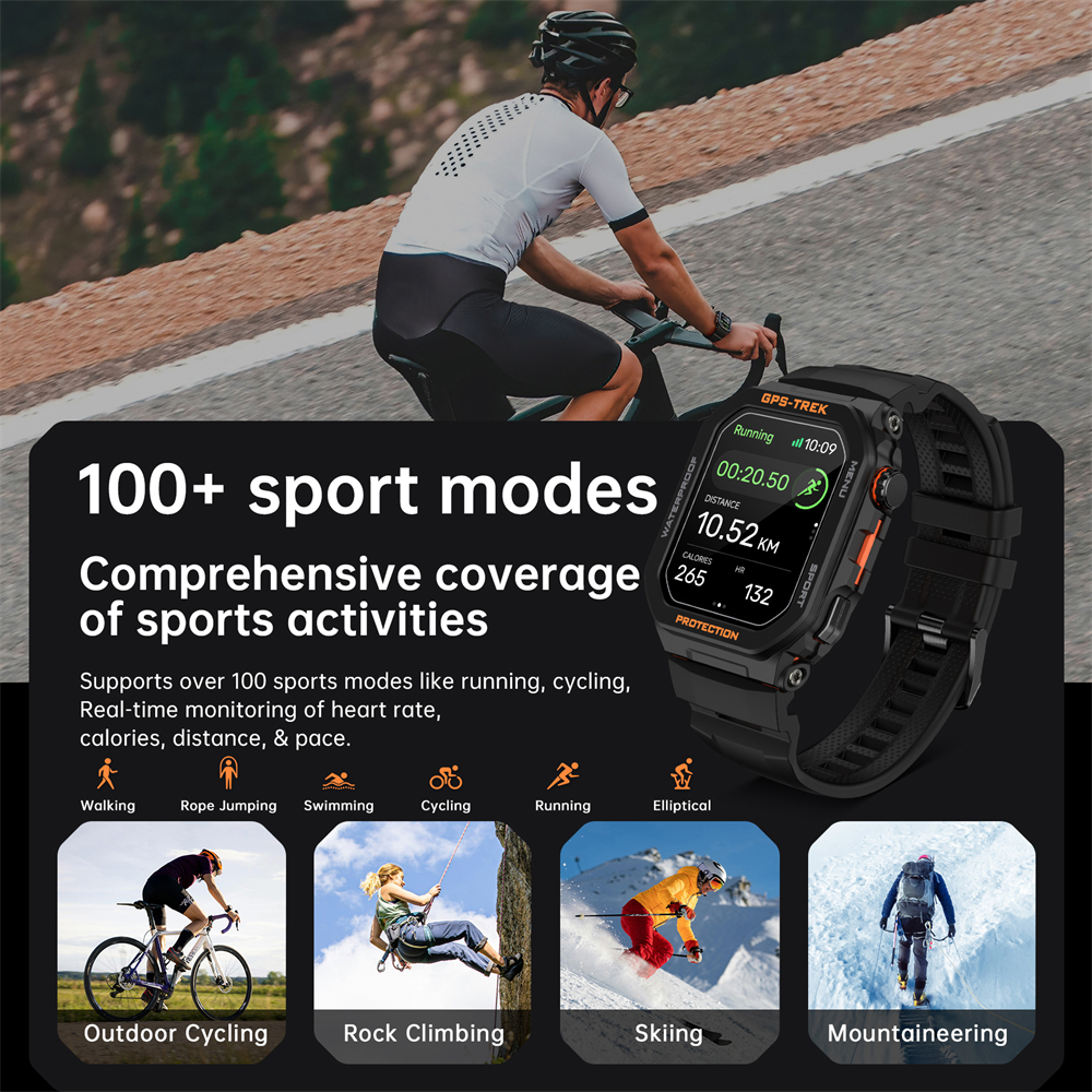 New Smart Watch Builtin GPS Al - Japanese Active Lifestyle 评论和价格